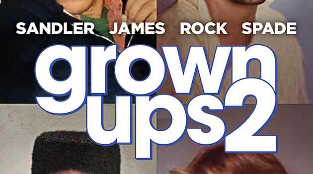 Grown Ups 2 Movie Review by KIDS FIRST!