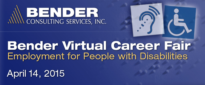 The Bender Virtual Career Fair  Tuesday, 4/14/2015