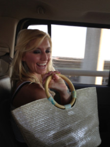 Heather's new purse from Marcia