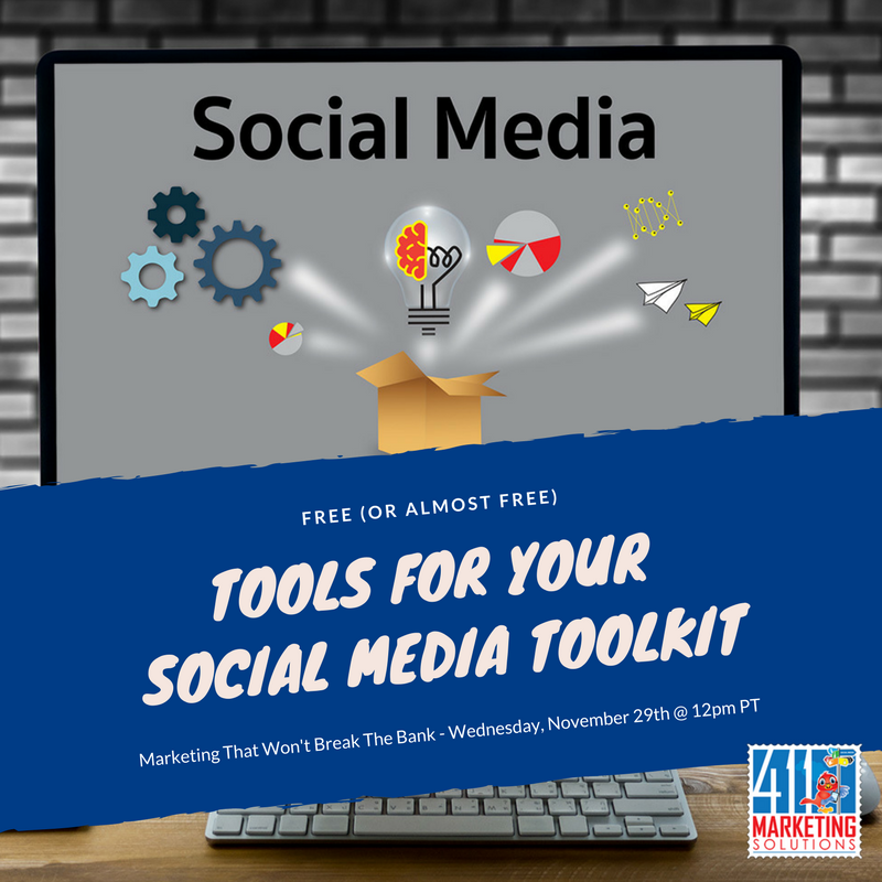 Free (or Almost Free) Tools for Your Social Media Toolkit