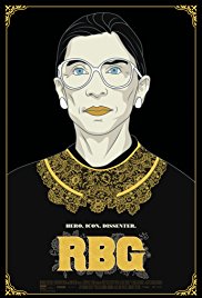 RBG – An Intimate Portrait of an Unlikely Rock Star – Justice Ruth Bader Ginsburg