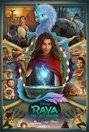 Movie Review: Raya And The Last Dragon * Fascinating Setting and Mythology; Story Falters a Bit
