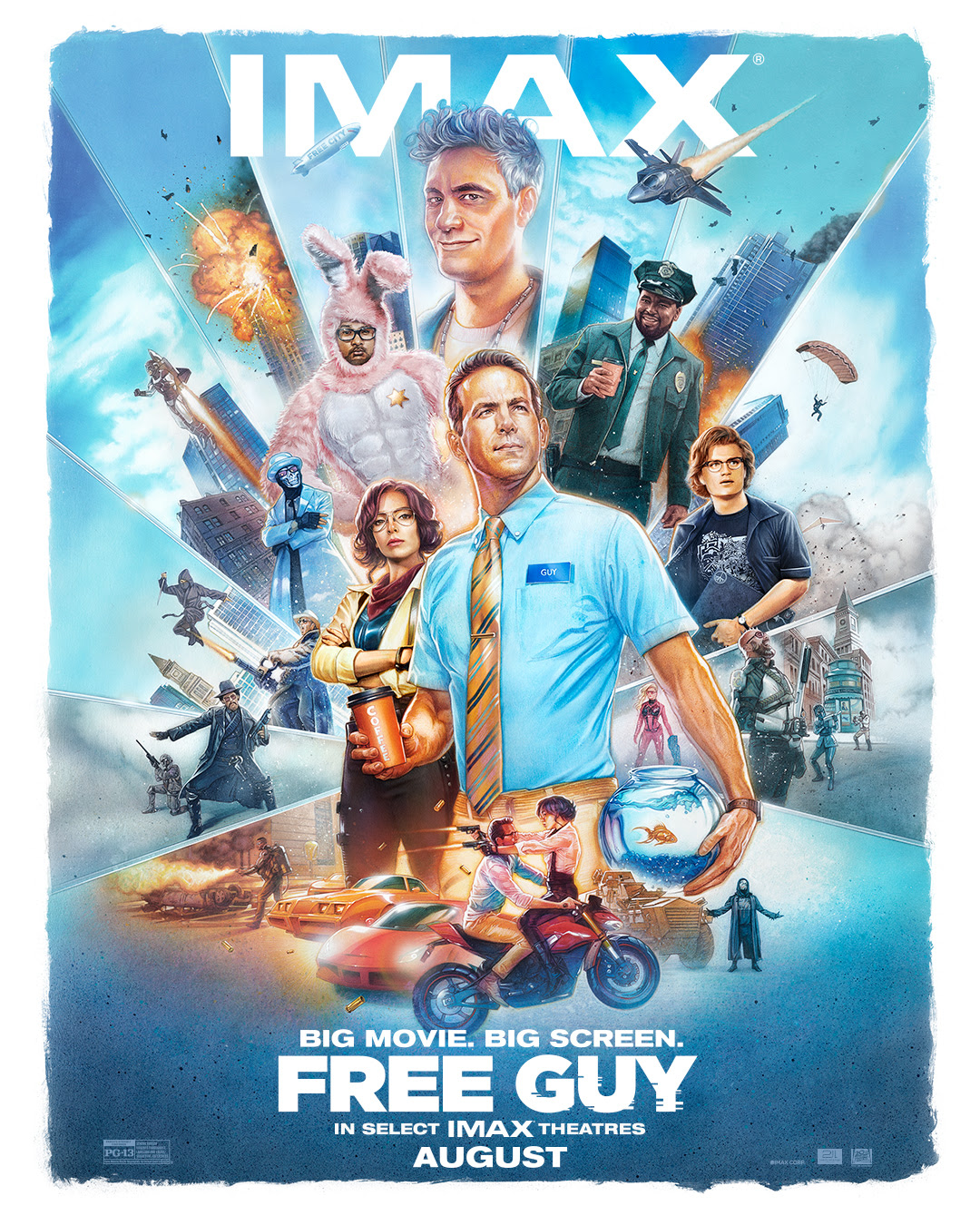 Free Guy * Hilarious with a Touching Moral